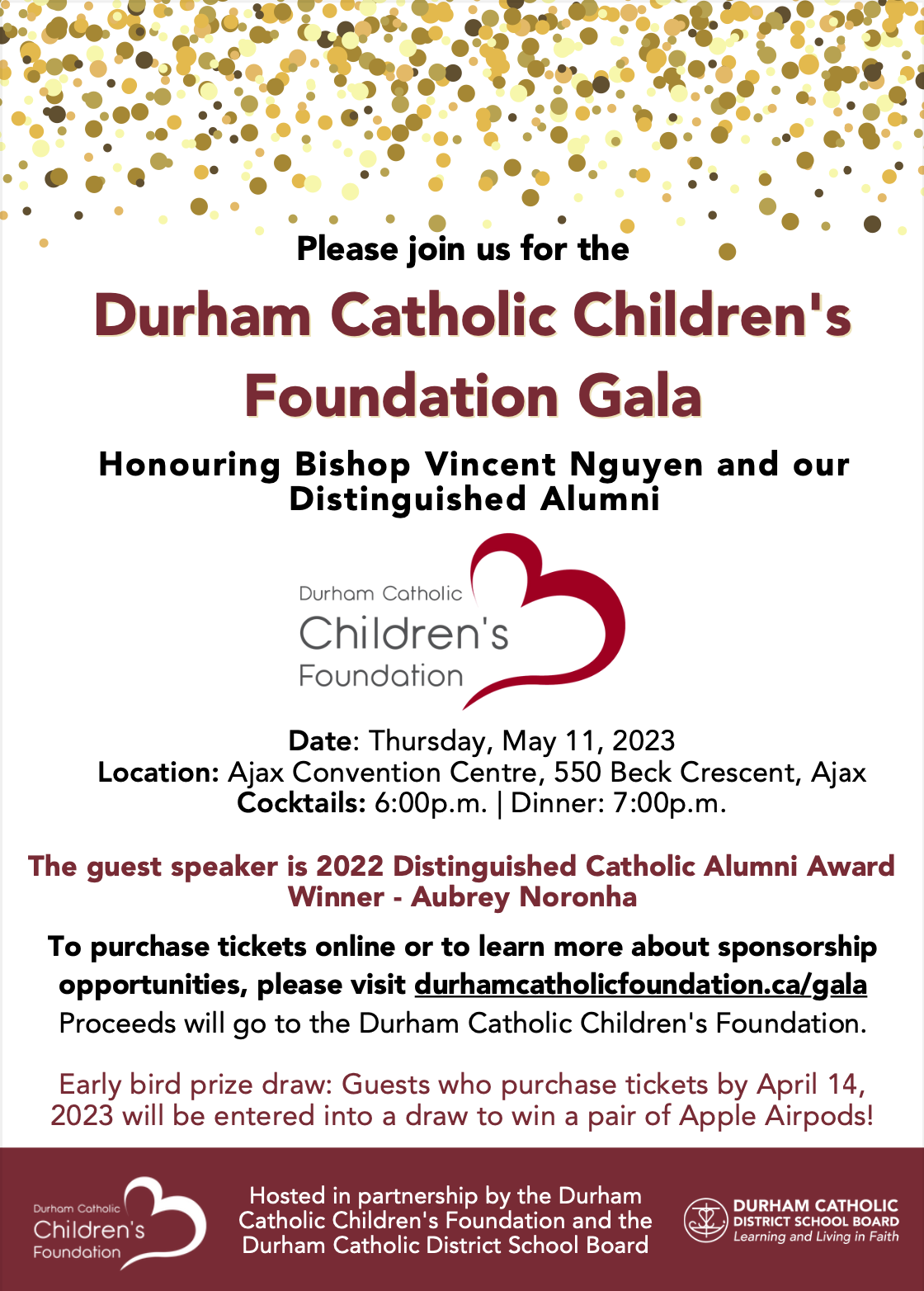 Foundation Gala Flyer